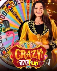 Crazy Time live game no 777fun cassino com entretenimento ao vivo para jogadores do Brasil