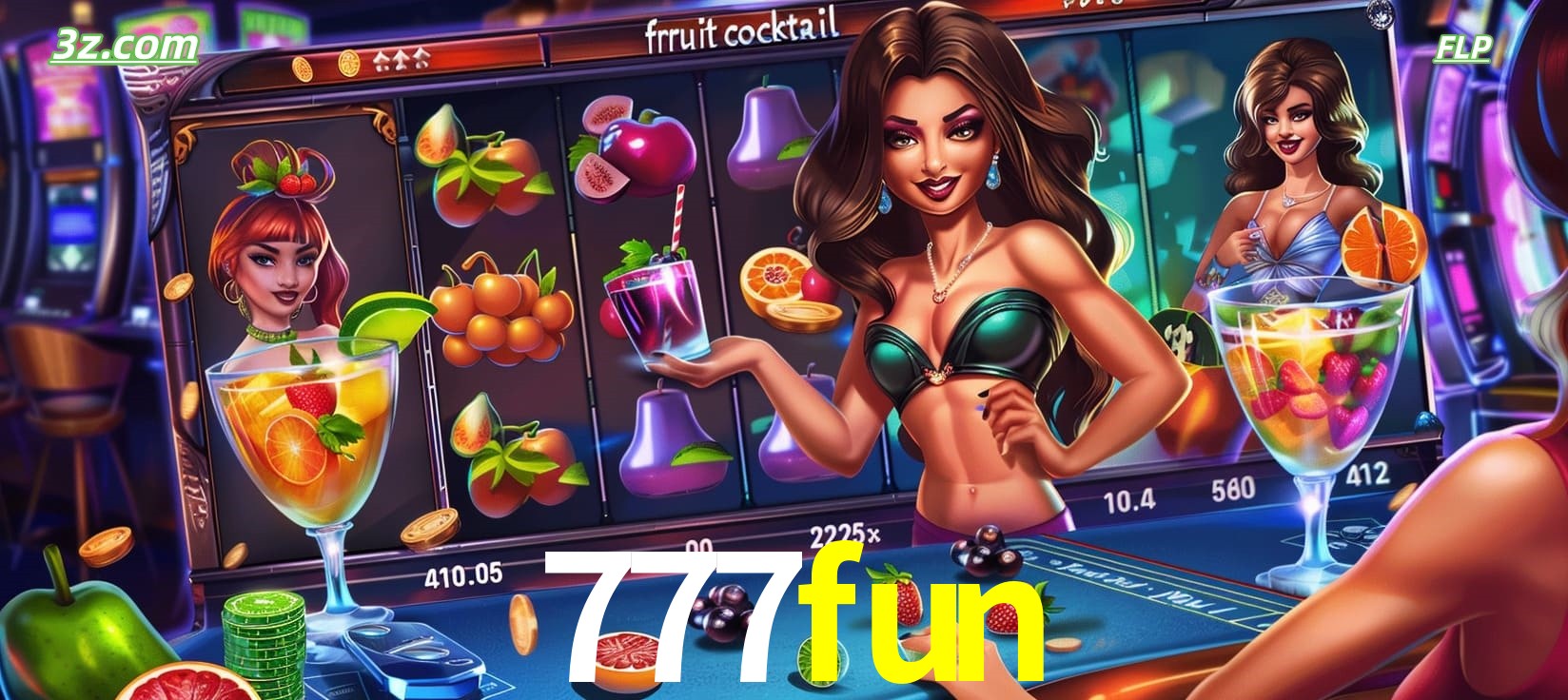 Cassino online 777fun Brasil com slot Fruit Cocktail divertido