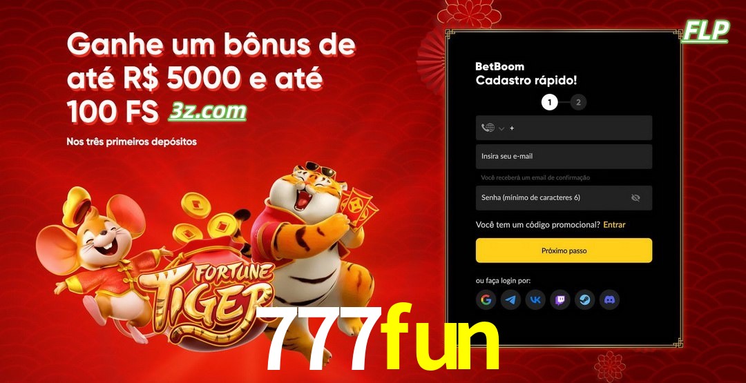 777fun cassino Brasil bônus de boas-vindas até R$5000 e 100 free spins