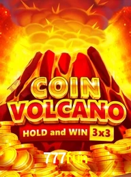 Jogue Coin Volcano slot 3x3 no 777fun e ganhe grandes recompensas