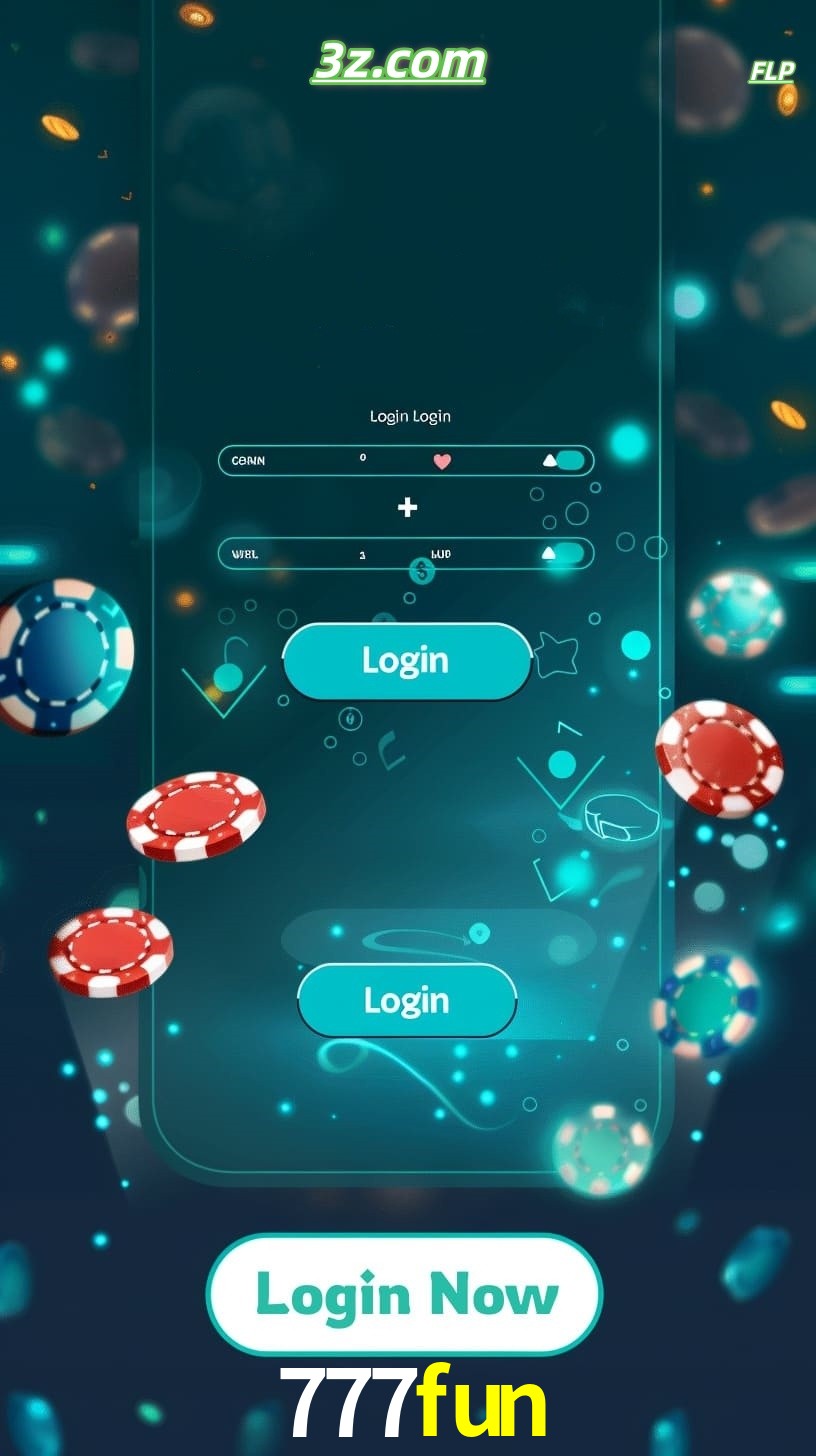 Tela de login do 777fun cassino online Brasil para apostas seguras e rápidas